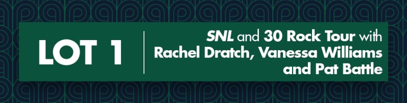 Lot 1: SNL and 30 Rock Tour with Rachel Dratch, Vanessa Williams and Pat Battle