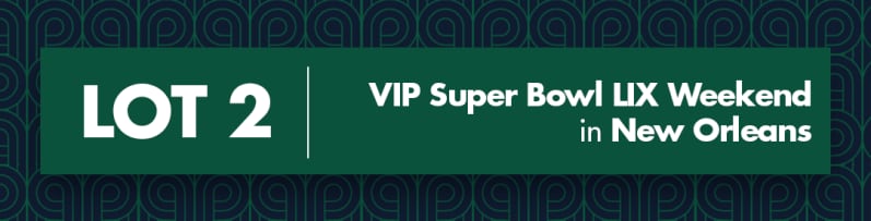 Lot 2: VIP Super Bowl LIX Weekend in New Orleans