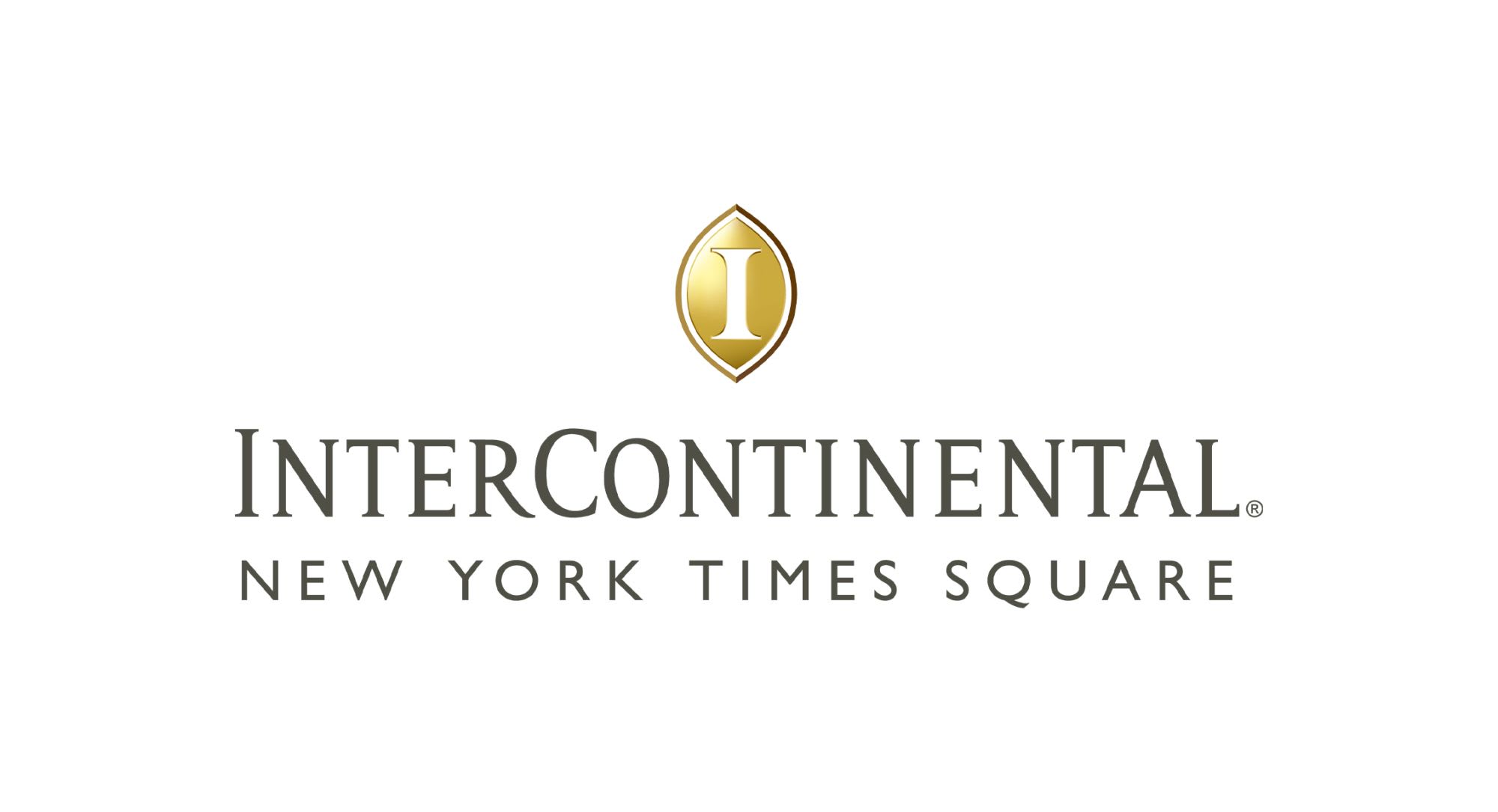 Intercontinental New York, Times Square logo with gold icon