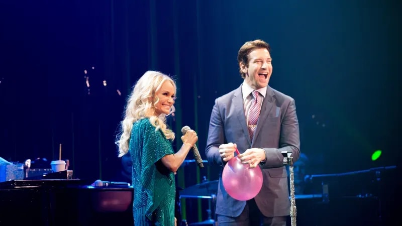 Kristin Chenoweth and Andy Karl