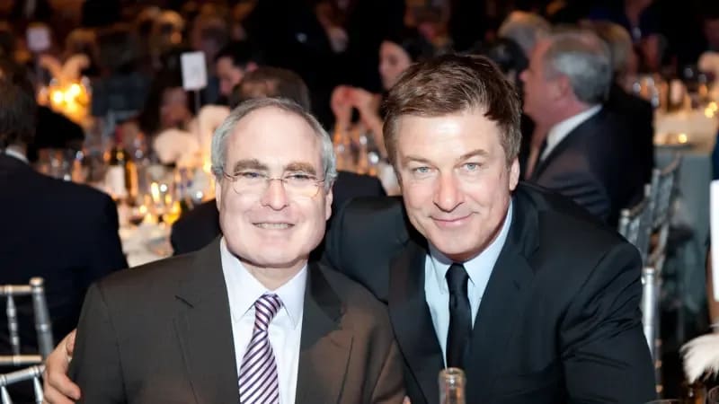 Todd Haimes and Alec Baldwin