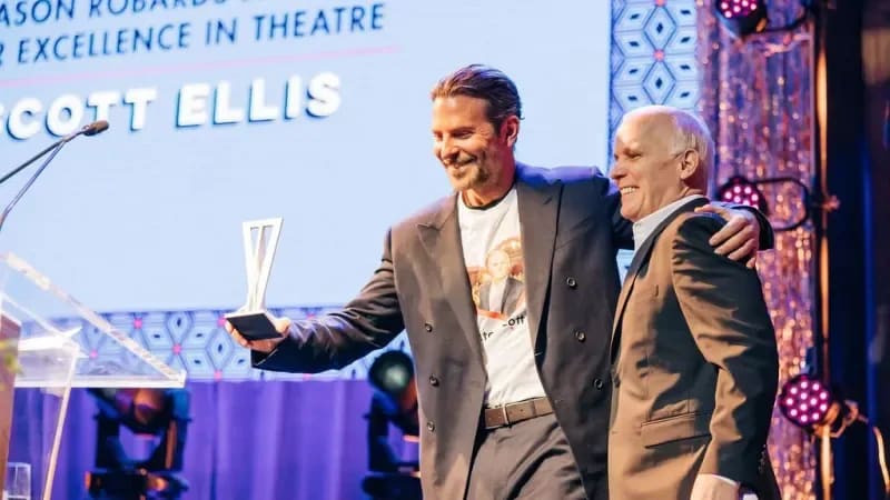 Bradley Cooper and Scott Ellis