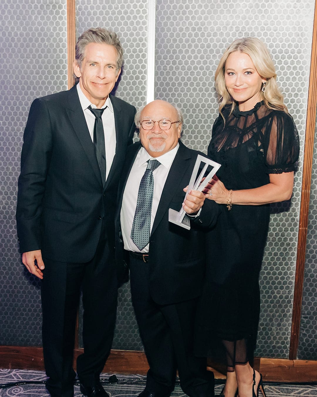 Ben Stiller, Danny DeVito and Christine Taylor