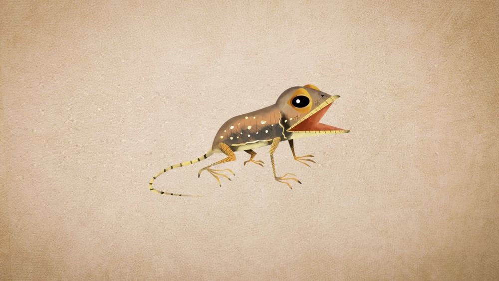 Theobald's Toad-headed Agama: Behaviour, Habitat, Reproduction