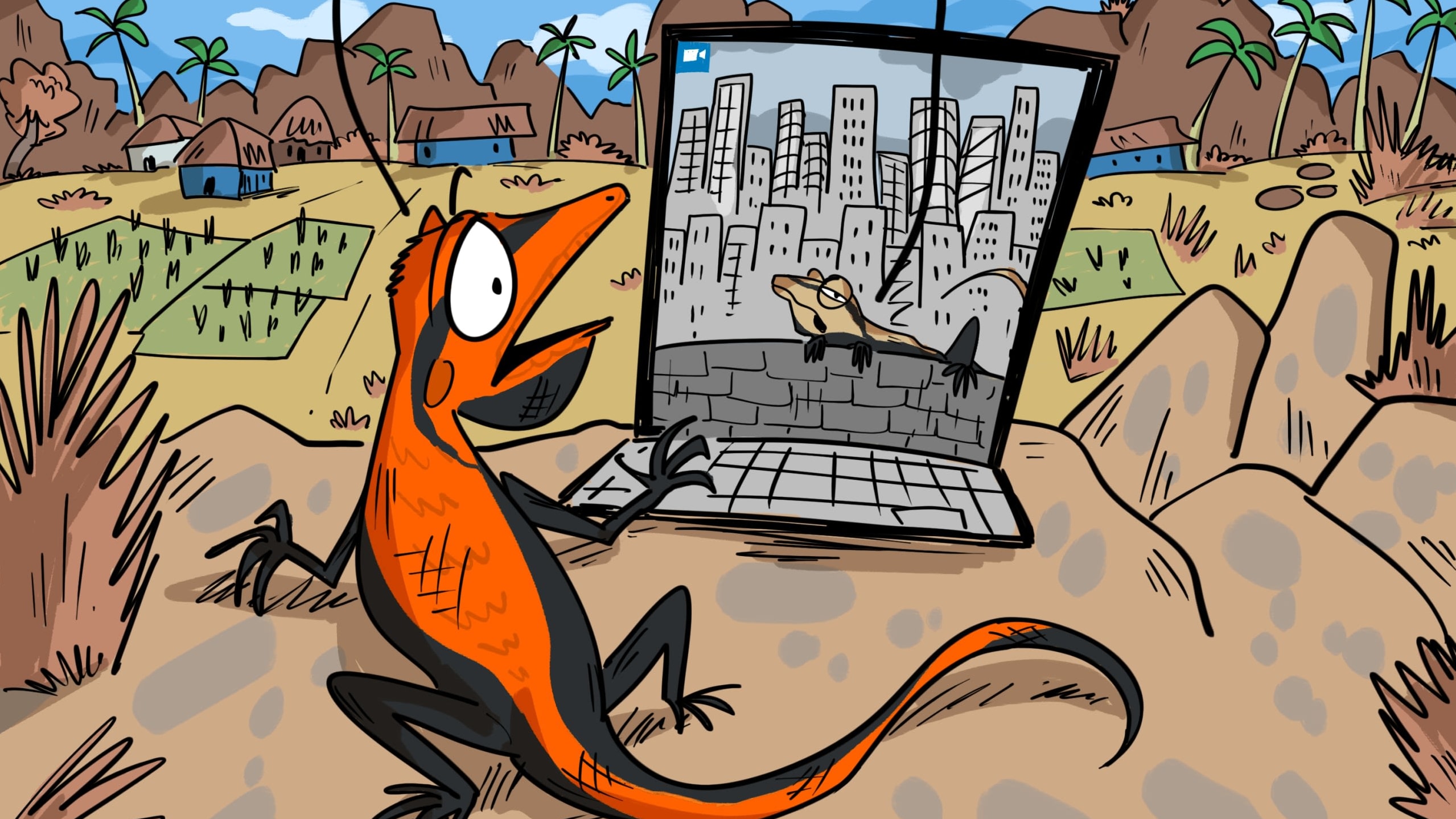The Rock Agama is Stressed in the City