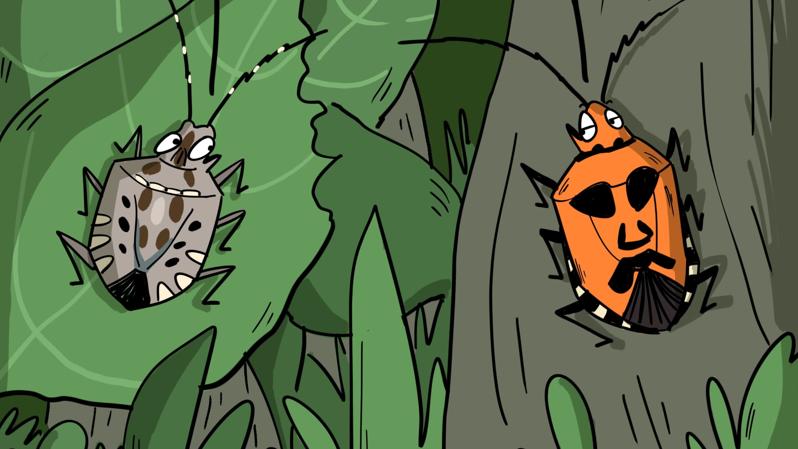 Man-Faced Stinkbug Raises a Stink over the “Pest” Label