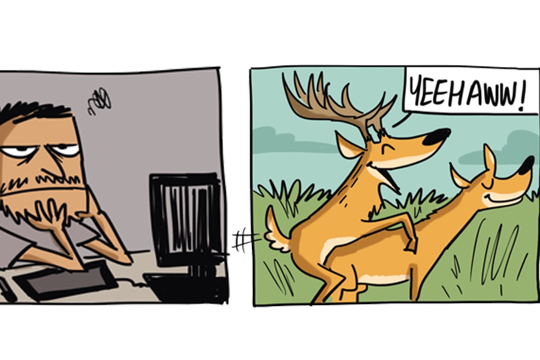 The Swamp Deer Likes to be Stuck in a Rut