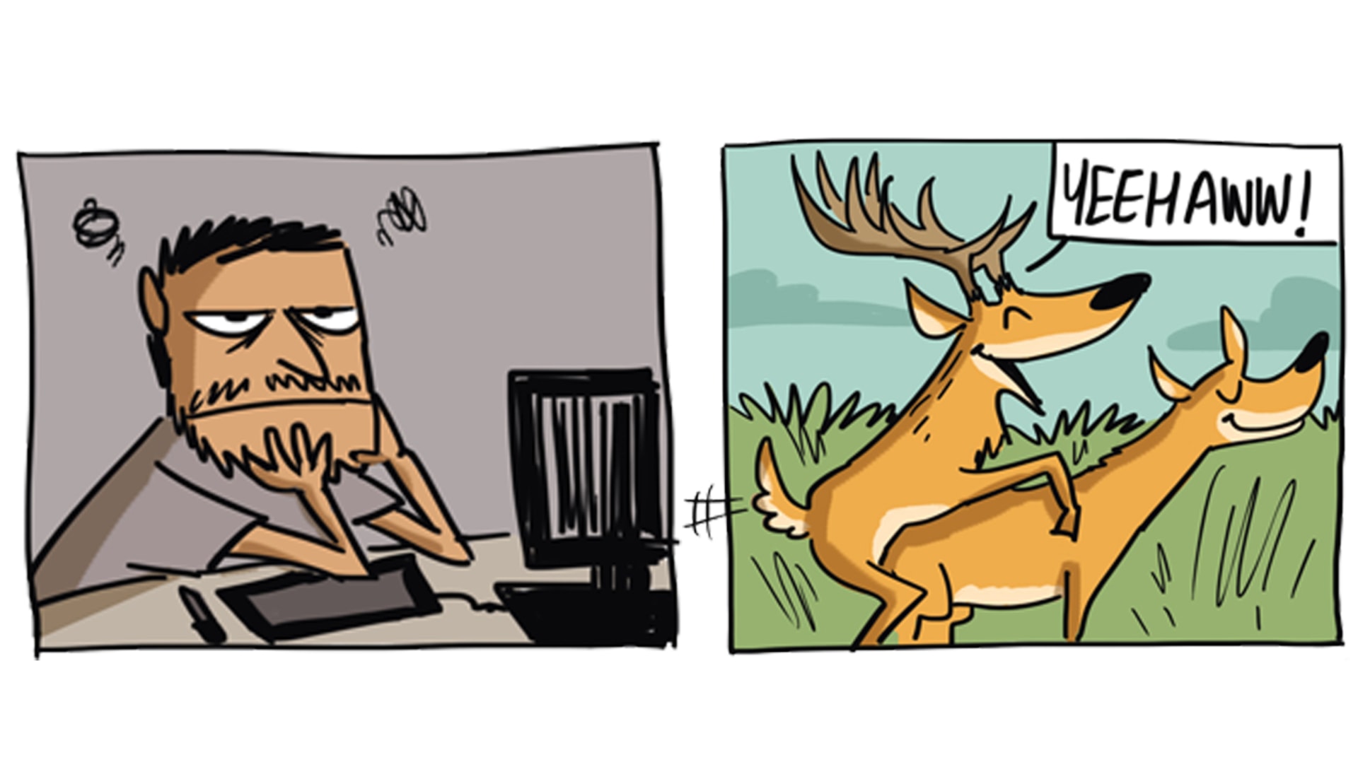 The Swamp Deer Likes to be Stuck in a Rut