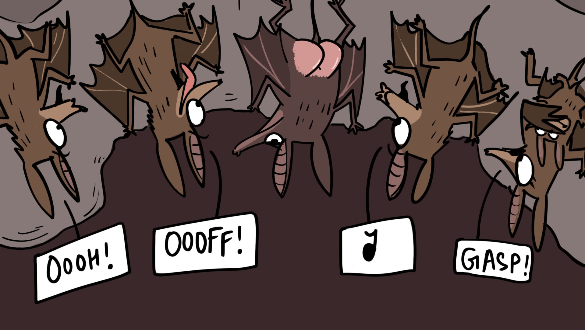 Poor Naked-Rumped Tomb Bat is a Butt of All Jokes