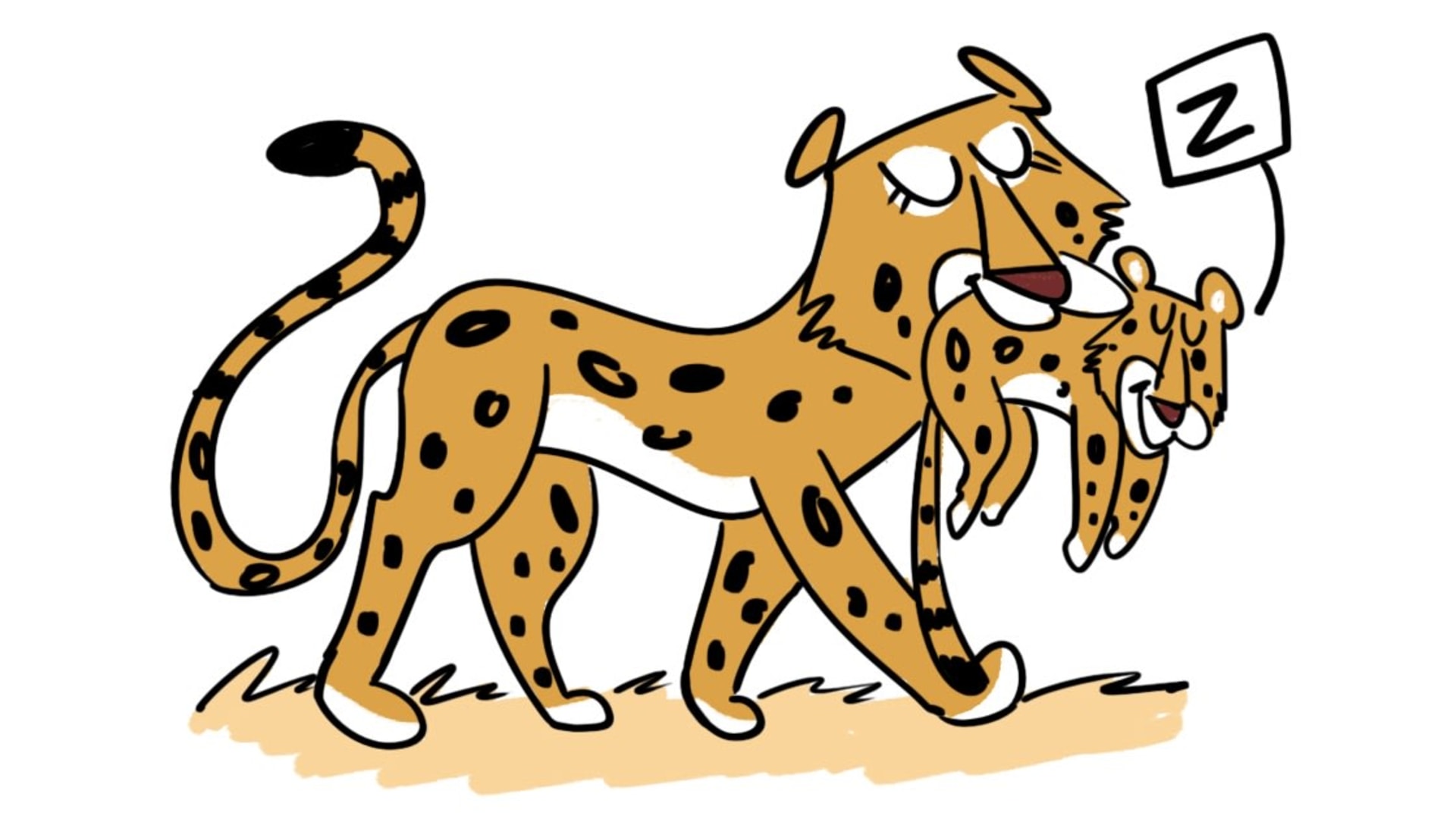 Day in the Life of a Leopard Supermom