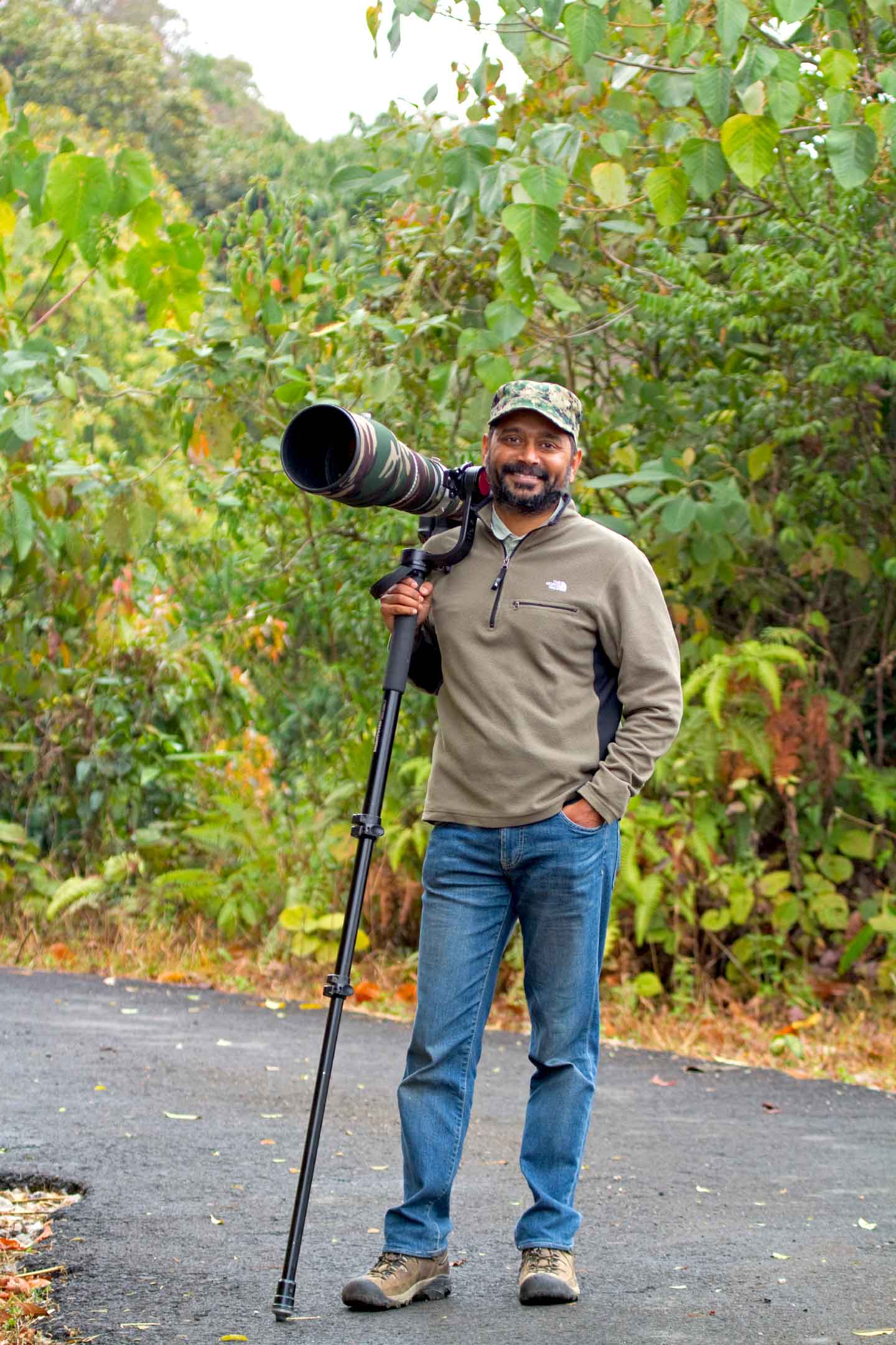 Ramki started his journey in wildlife as a photographer. Today, he uses the same skill to raise funds and campaign for conservation issues. Photo: Shashank Dalvi