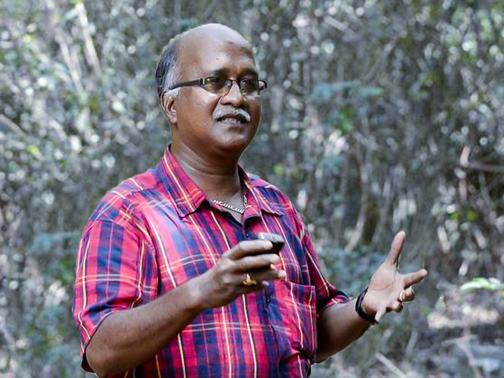 A. J. Mithra, India’s first zoomusicologist, experimented with using birdsong to create music. Photo: Pinterest