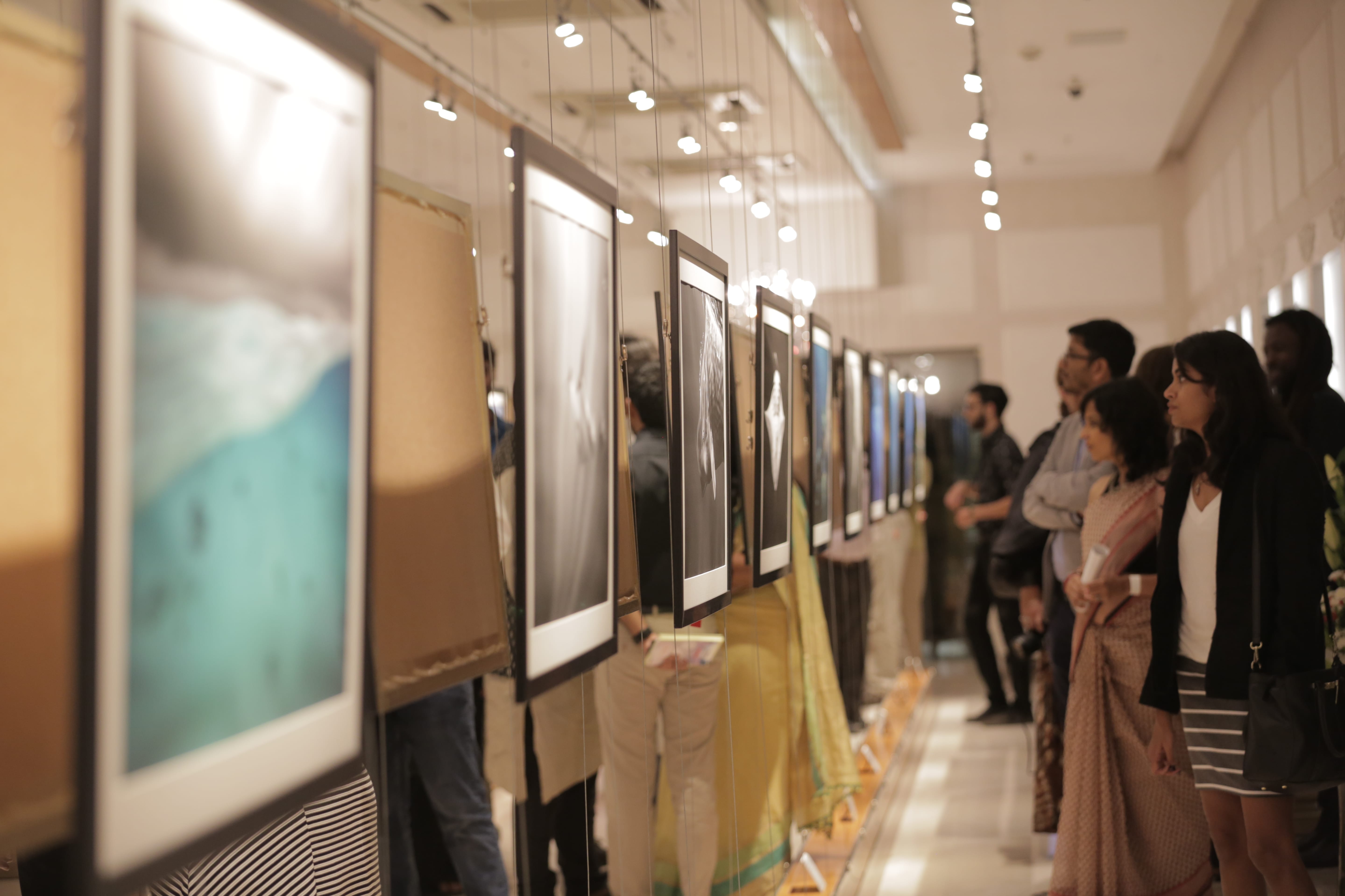 The art exhibitions showcased photographs, paintings, and installations by artists and photographers such as Dhritiman Mukherjee, Meitel Rusdia, Amoghavarsha and many more.  