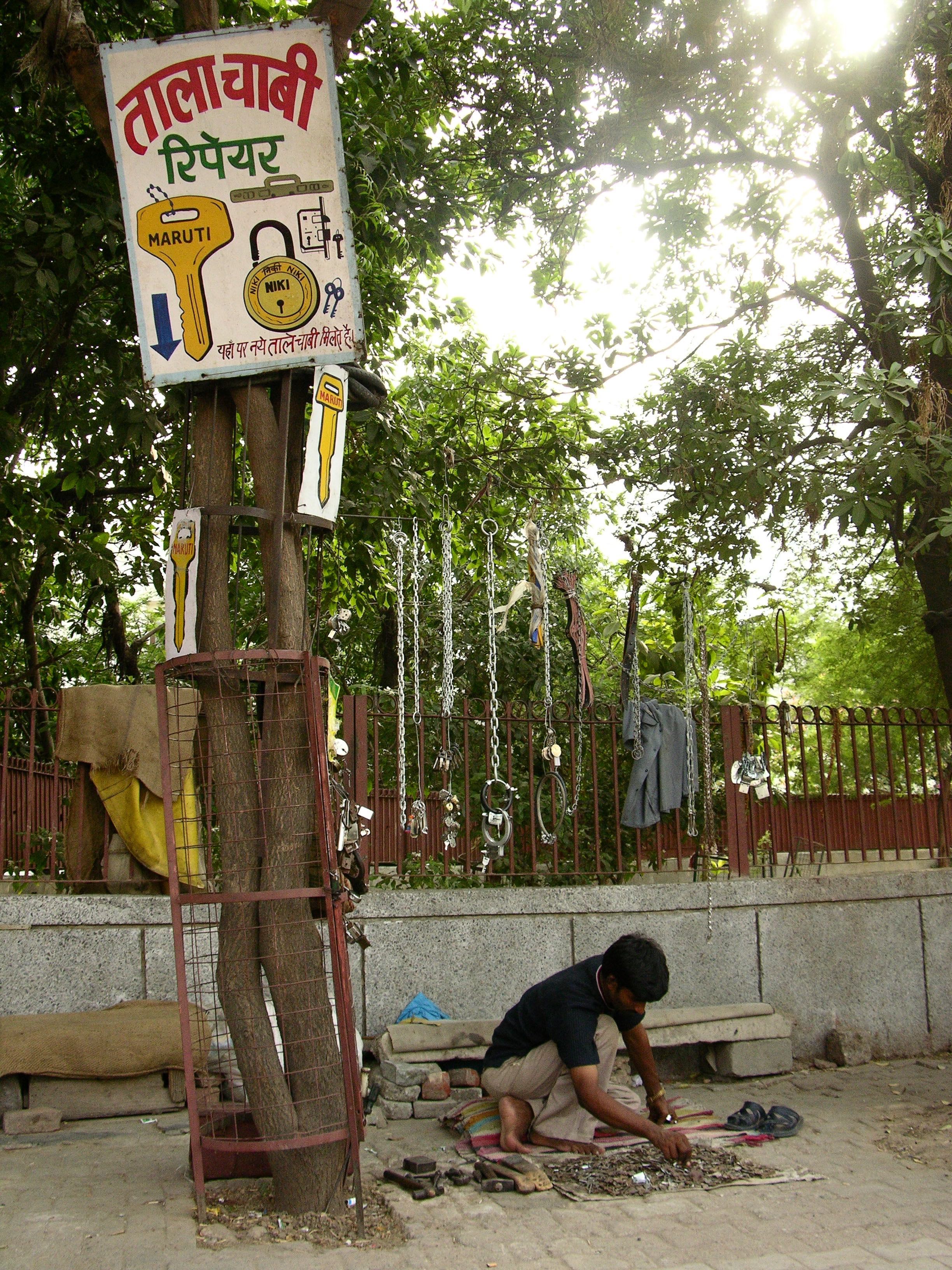 A neem tree can be vulnerable to ‘toothbrushers’ who are always on the lookout for its twigs. This tree required special protection in its early stages and has been witness to many a fight to ward off enthusiastic teeth cleaners.
 
