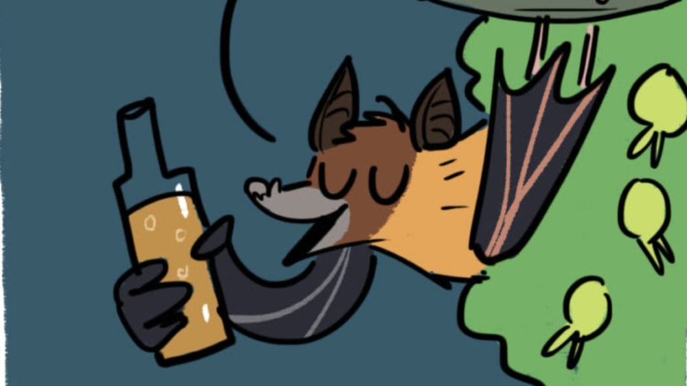 Bats and Booze Go Way Back