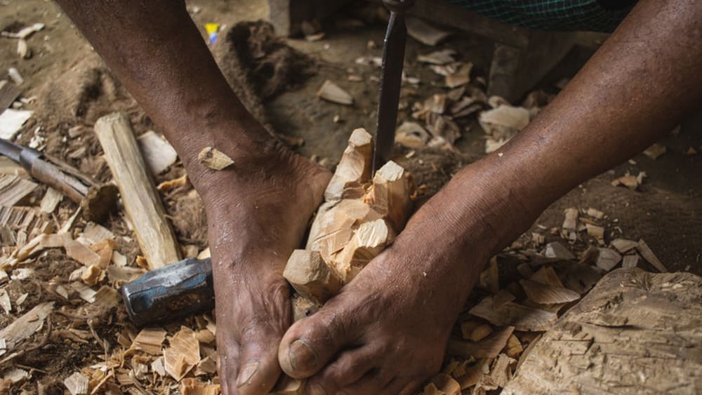 The Woodcarvers of Kaziranga Cut Through Stereotypes