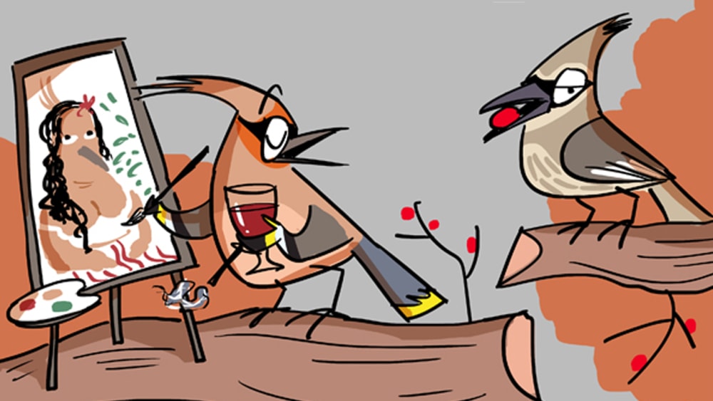 The Eclectic Lifestyle of the Bohemian Waxwing