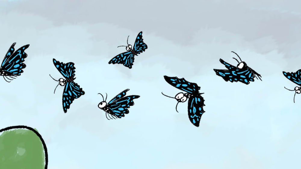 Blue Tiger Migration: Butterflies on the Move
