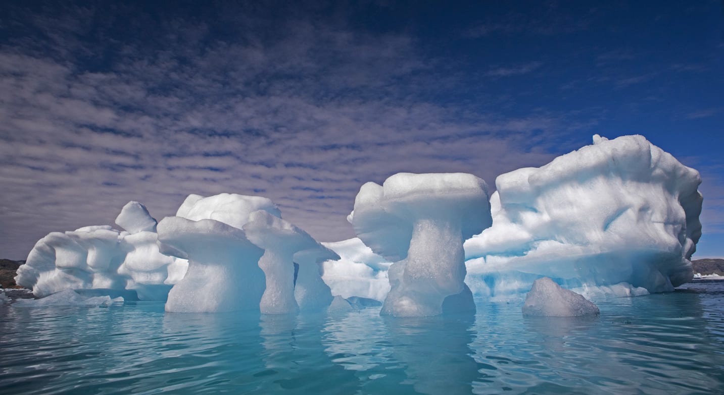 Greenland is shaped by ice, both geographically and culturally. The cold is part of life here, and influences everything from livelihood and architecture of homes, to the flora that grows here, and the local legends that have developed over time. Greenland is predominantly inhabited by the Greenlandic Inuit, a community of aboriginal people with immense wisdom, knowledge, and understanding of the region. “The early Inuits believed that nature was endowed with the spirits,” explains a website about Inuit culture. “Every single stone, piece of straw, animal and organism was alive and had a soul.” Perhaps this is why some members of the Inuit have become eco-warriors of late, raising awareness about climate change, and fighting commercial fishing, large-scale whaling, and mining for rare metals. If only the powers that be, would listen a little closer. 