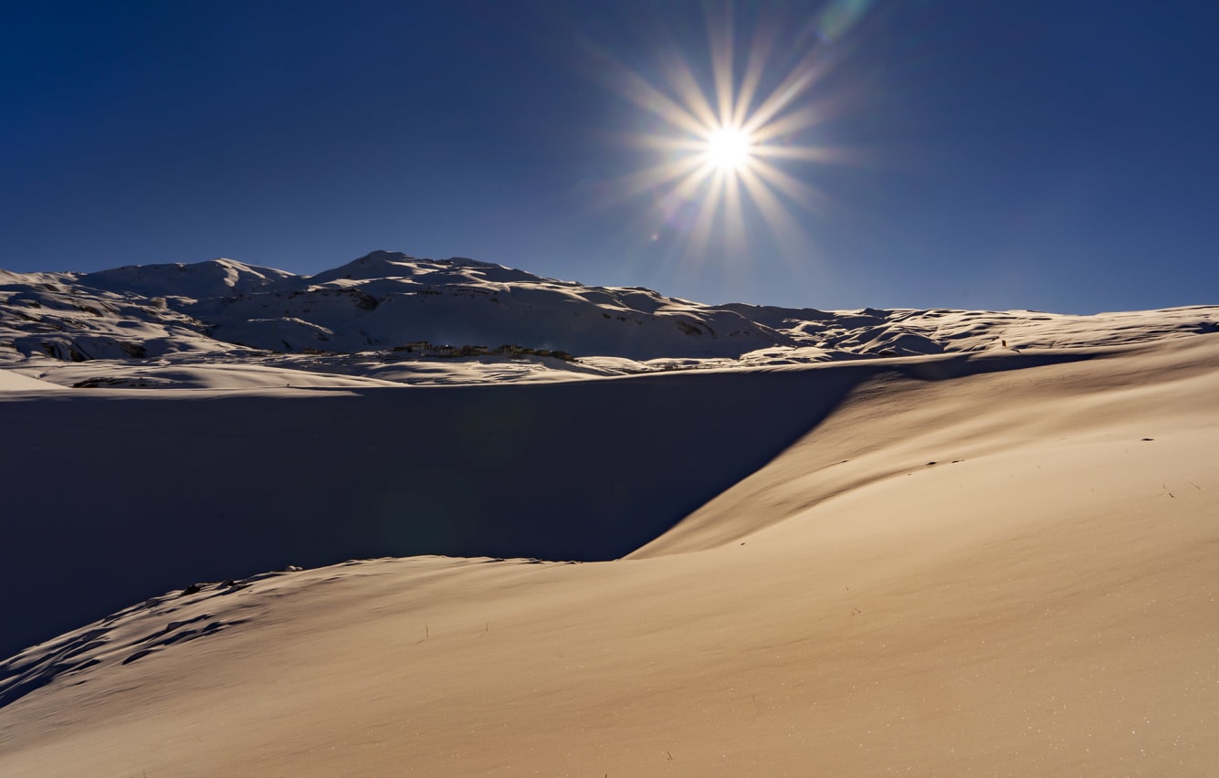 Landscape of Kibber, Spiti, Himachal Pradesh