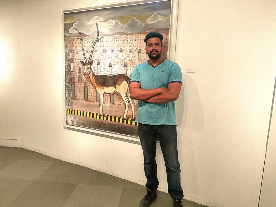 Ashish Kushwaha on Painting the Urban Jungle