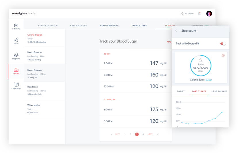 Bio-marker Tracking & Connected Devices Tracking the right parameters is the bedrock of quality care