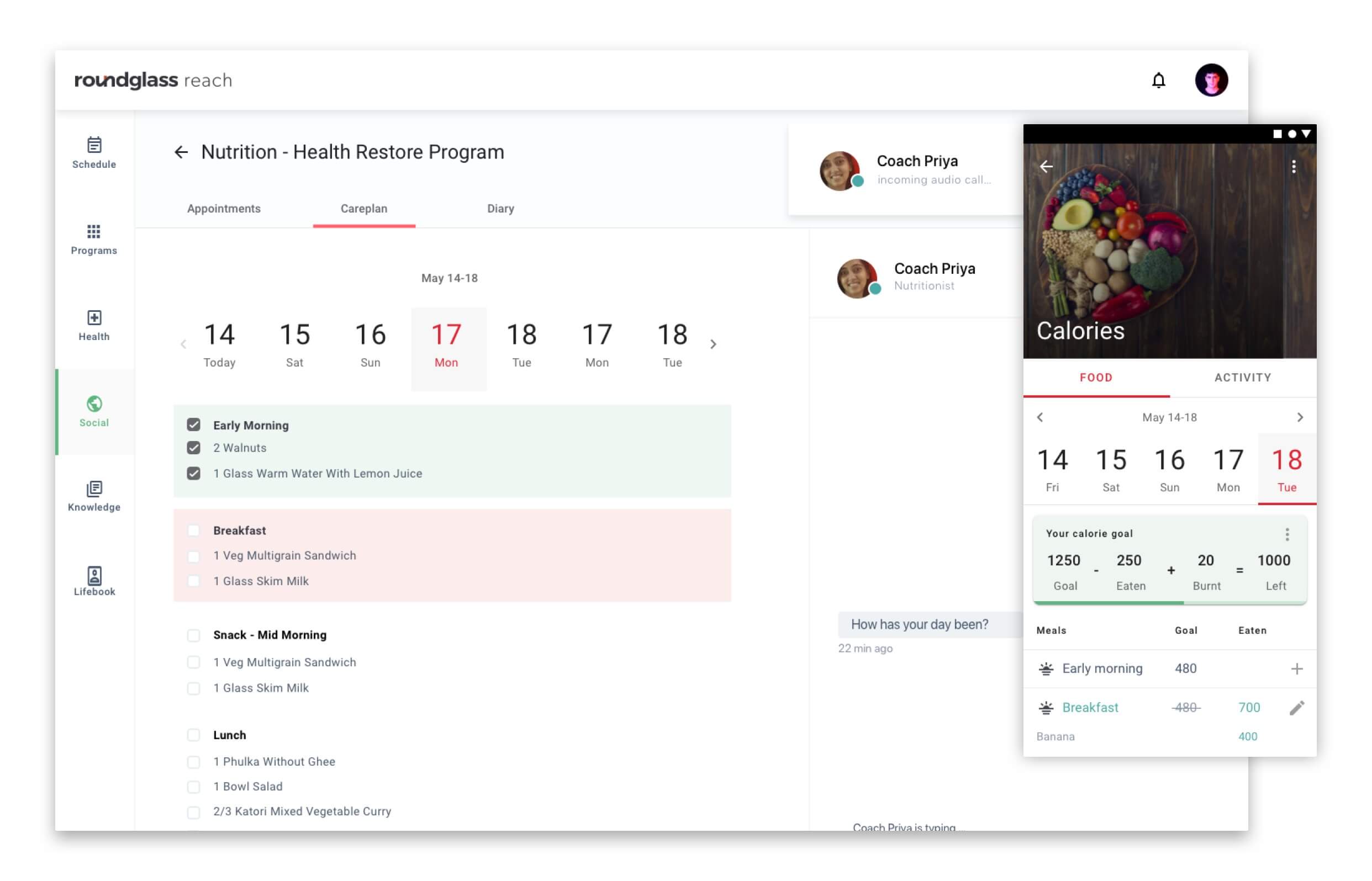 Data-driven health coaching Because expert care can help you take the right steps