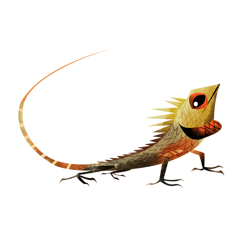 Oriental garden lizard