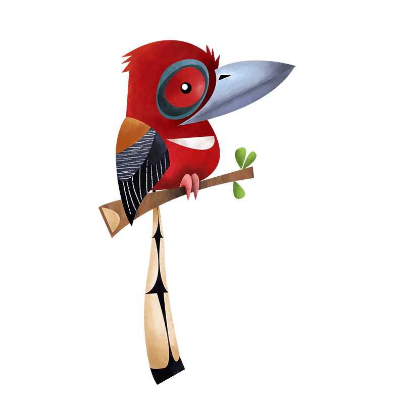 Red-headed trogon