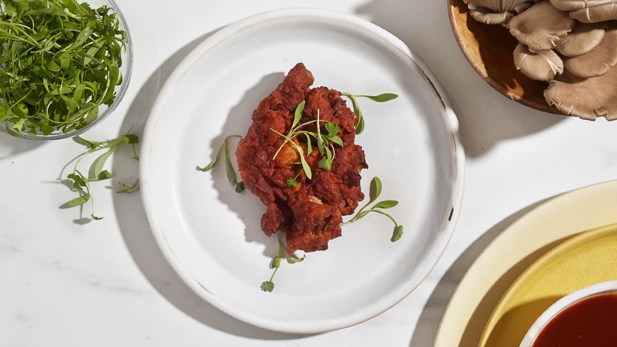 Tamarind BBQ Oyster Mushrooms