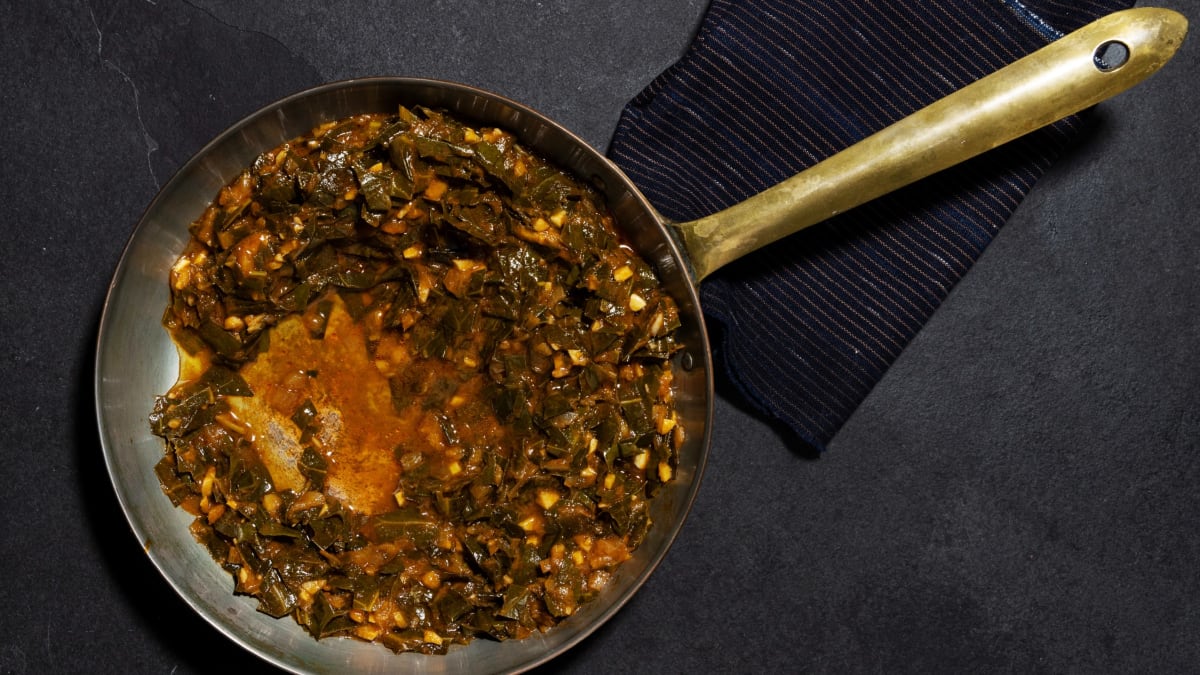 Slow-Cooked Collard Greens