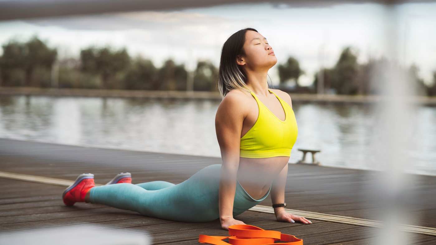 Cobra Pose for Shoulder Pain