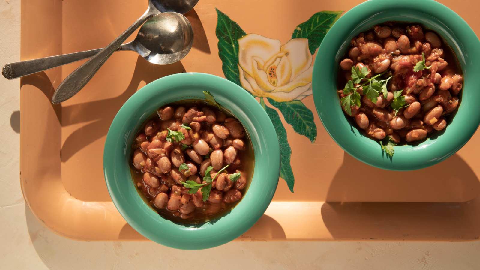 Tomato-y Spiced Cranberry Beans