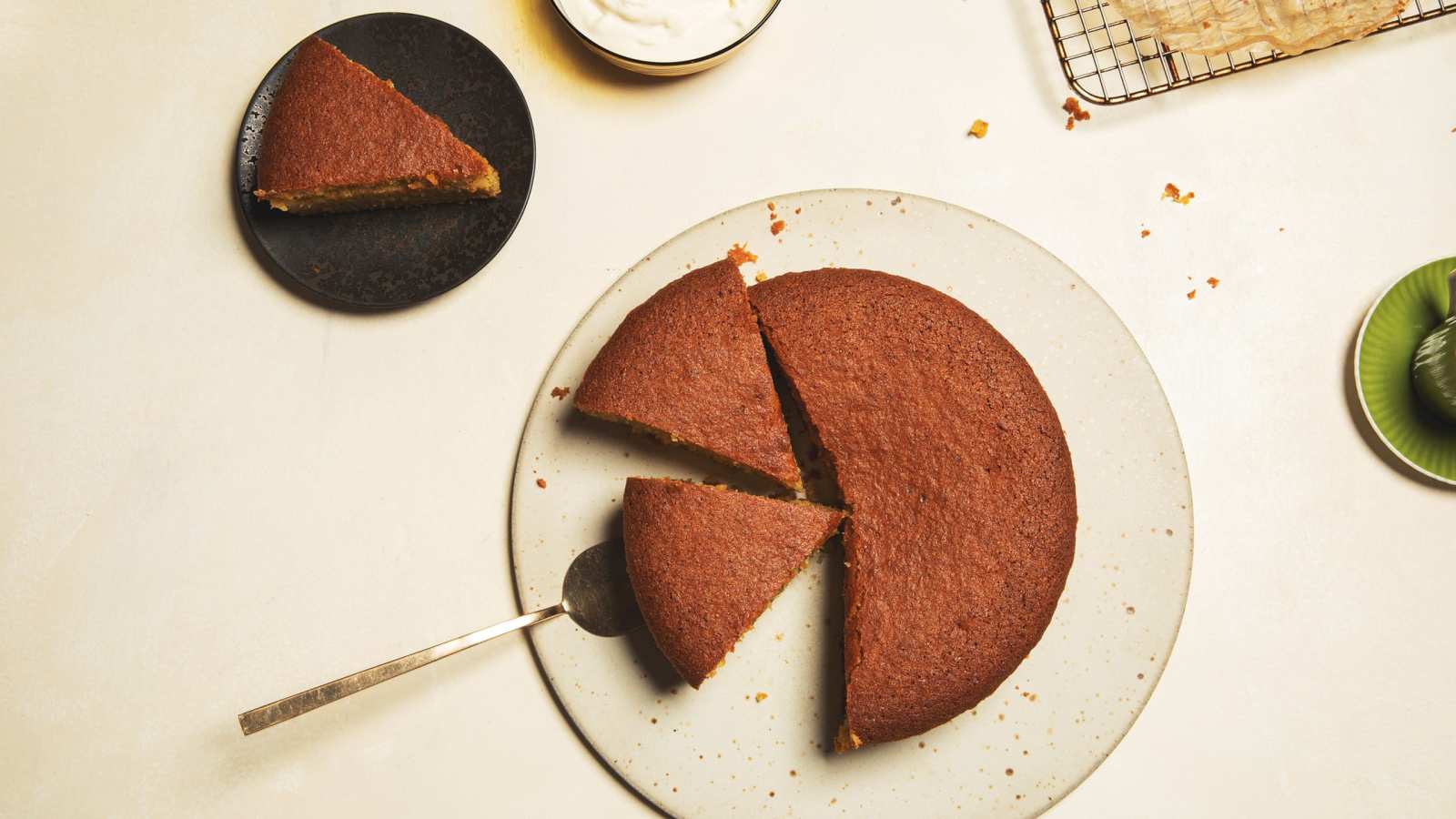 Maple-Almond Cake