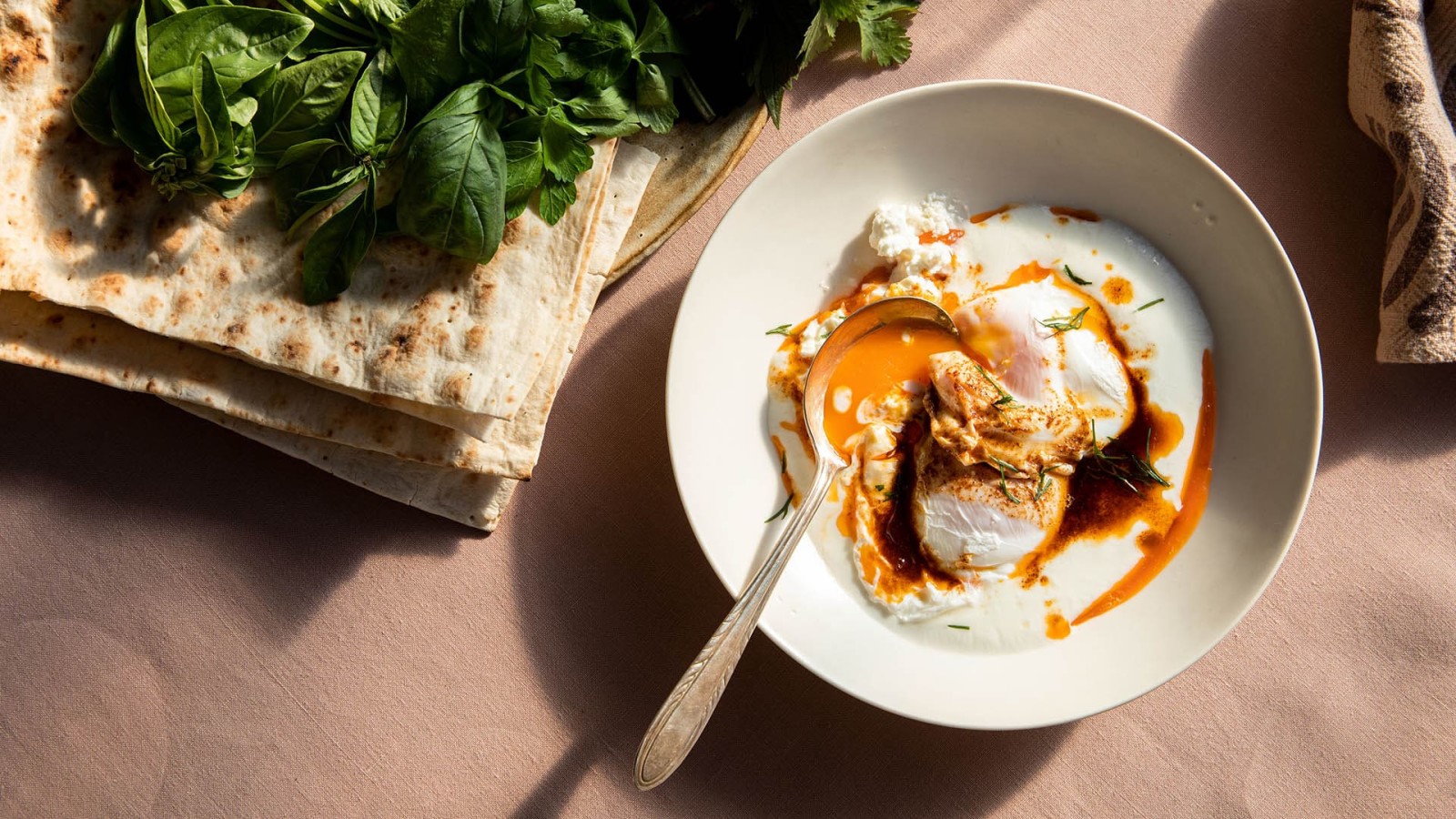Panagyur-Style Eggs with Yogurt & Paprika Butter