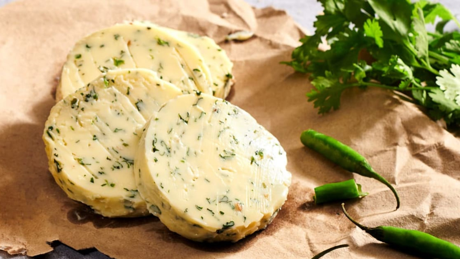 Green Chile & Coriander Compound Butter