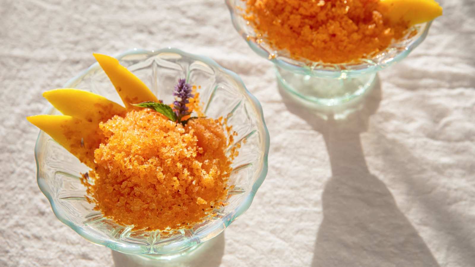 Tomato-Strawberry Granita