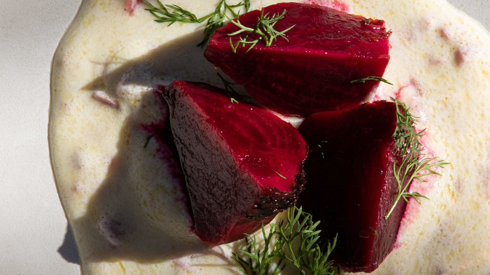 Roasted Beets with Ume Plum & Yogurt