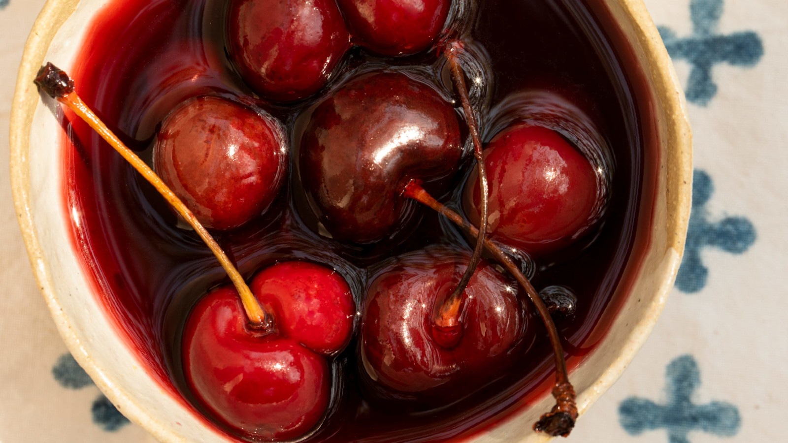 Pickled Cherries