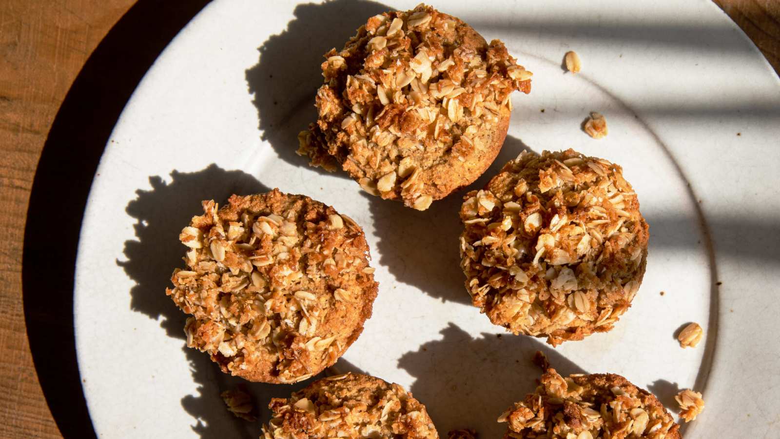 Tiger Nut Coconut Crumb Muffins