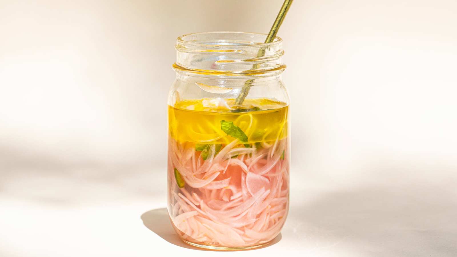 Pickled Red Onions with Dill