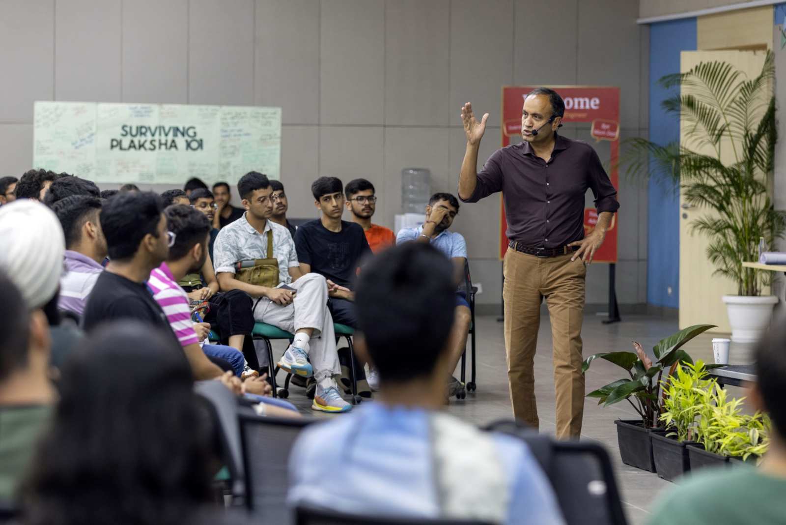 Mentoring Young Innovators At Plaksha University