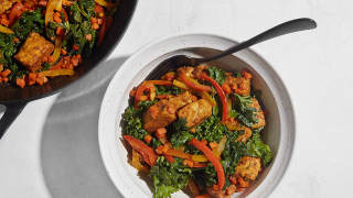 Turmeric Tempeh Stir Fry