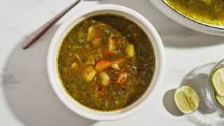 Cilantro Butter Bean Veggie Stew