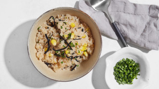 Corn & Hijiki Rice