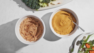 White Bean Dip & Cashew "Cheese" Sauce