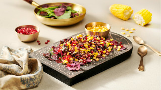 Kidney Bean and Red Rice Salad