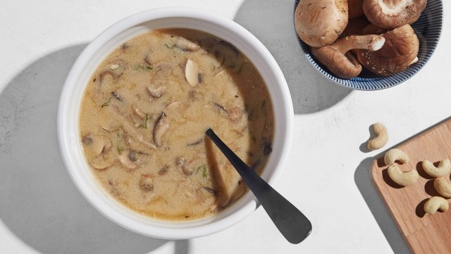 Cream of Miso Mushroom Stew