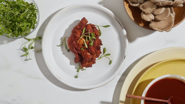 Tamarind BBQ Oyster Mushrooms