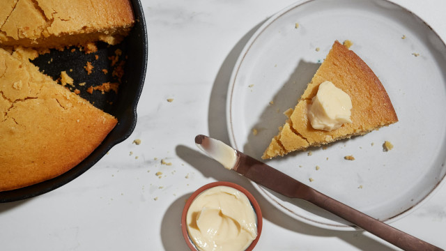 Skillet Maple Cornbread